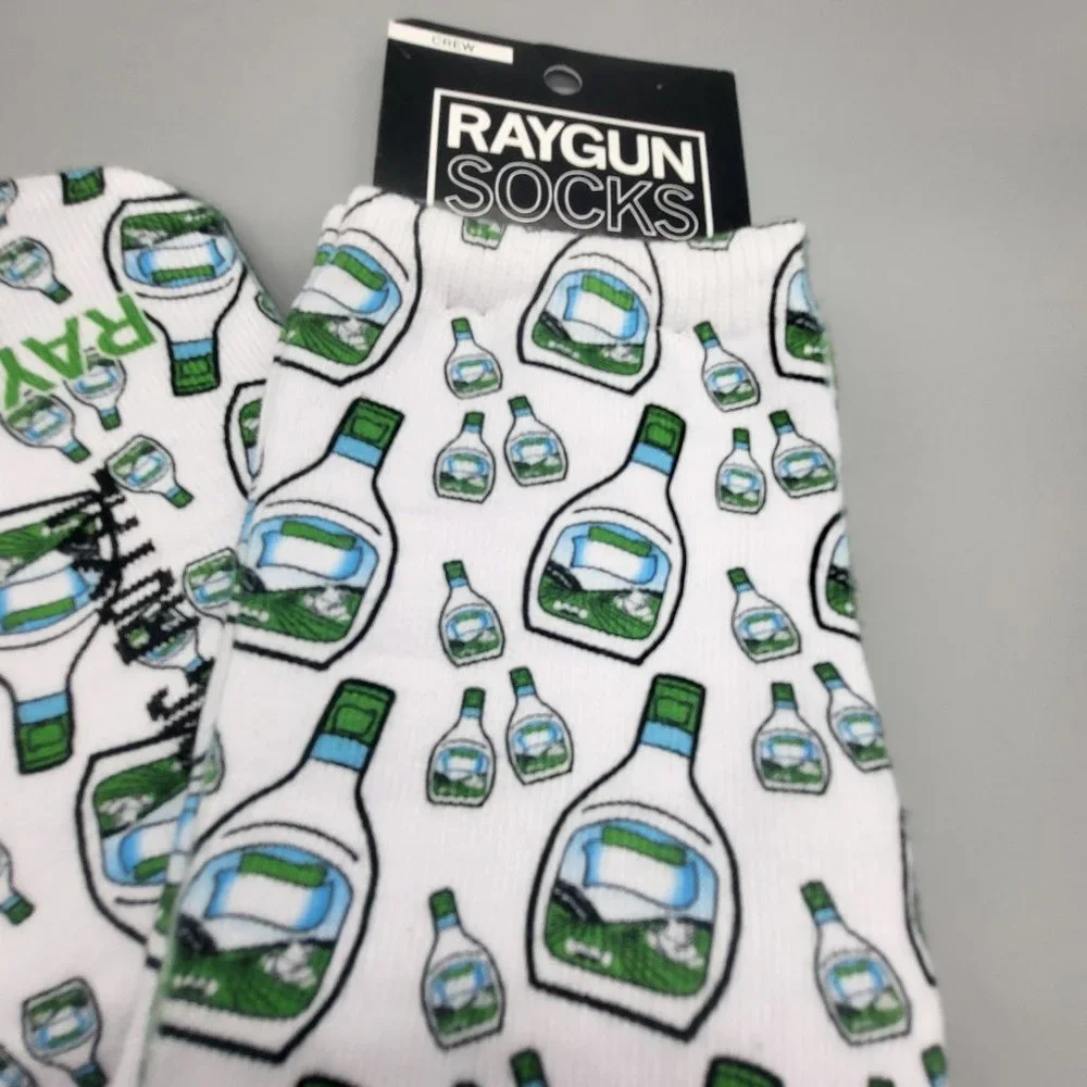 Raygun Ranch Bottle Pattern Socks - Picture 9 of 9